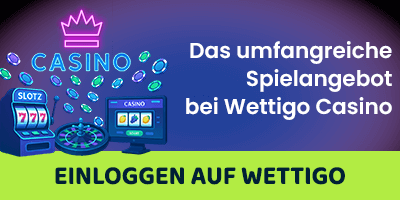 Wettigo Online Casino präsentiert ein vielfältiges Spielerlebnis mit modernen Slots